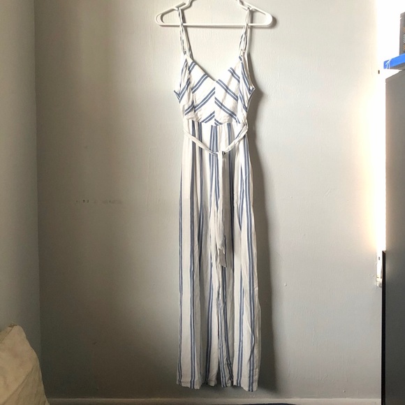 Luxxel Striped Jumpsuit - Picture 3 of 11